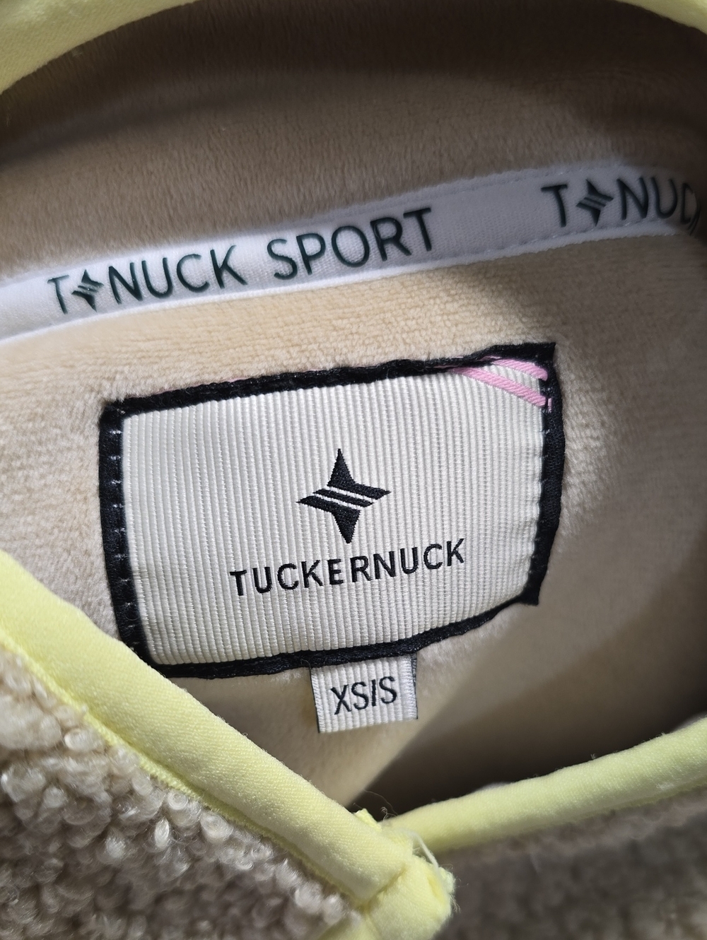 {Tnuck Sport} Brown Fleece Cady Quarter Zip - SIZE XS - Picture 15 of 16